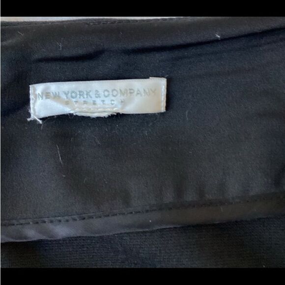New York & Co Skirt Women’s Size 18 Color Black Stretch - Picture 4 of 8